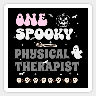 One Spooky Physical Therapist Sticker